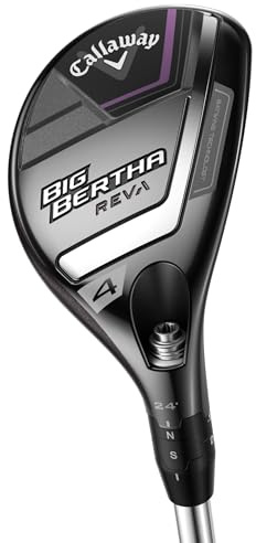 Callaway CG Hy Big Bertha Reva 23 Golfs-Hybrides-Clubs pour Femmes, Aubergine