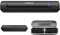 Ambir TravelScan Pro Go Bundle Portable USB Powered Compact Document, Business Card and Receipt Scanner for Windows PC's with Hard Shell Travel Case PS600-GO