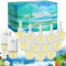 Scent-Hi Plug in Air Freshener Refills, Plug in Diffuser Refill Scent 12 Pack with 2 Plugins Device, Long lasting Fragrance (Cotton, Jasmine, Hawaii)