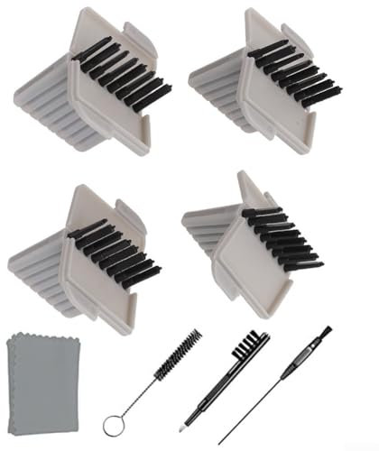 Gdfnmogo Confezione da 36 protezioni per apparecchi acustici, compatibili con Cerustop, Resound, Widex, filtri per cerume con strumento di pulizia per ausili