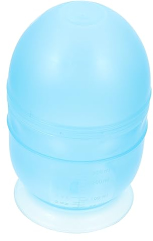 POPETPOP Ciotola per Tinta Plastica Spessa con Misurino per Colorazione e Domestico Accessorio per Parrucchieri e Te