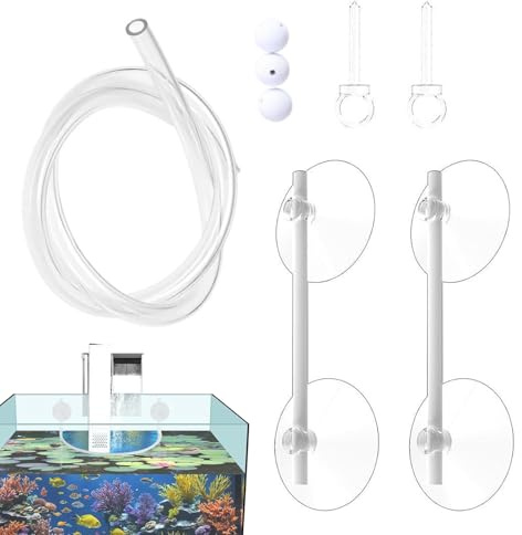 Generisch Schwimmender Pflanzenzaun Für Aquarien, Fish Tank Floating Plant Corral, Schützt Schwimmende Pflanzen, Futterring Aquarium, Aquarium-Zubehör Zum Trennen Von Schwimmpflanzen