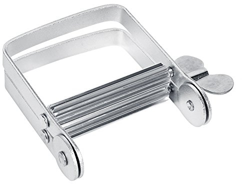 Yosoo Tube Squeezer for Toothpaste, Aluminum Toothpaste Extrusion Device Dispenser Wringer for Paint Tube Hand Cream Cosmetics