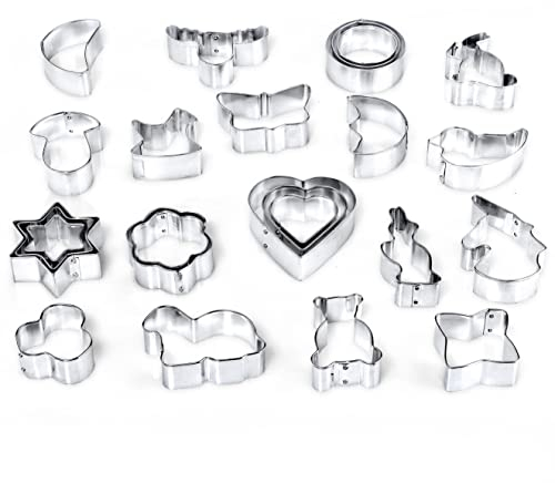 Set de cortapastas para todo el año - 25 cortapastas para galletas - formas y motivos variados