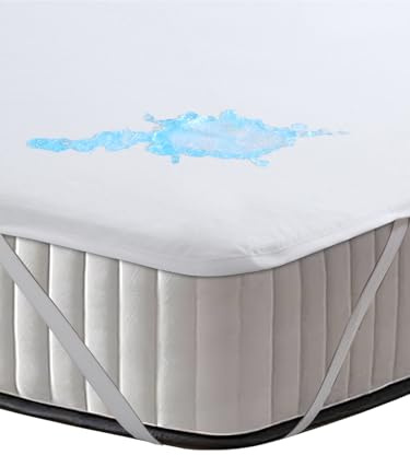 Beedsooth 2 Pack Waterproof Mattress Protector With Corner Straps Flannel Breathable 90x200cm