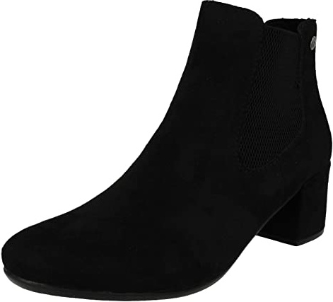 Rieker Bottines Chelsea 70284 pour femme, Noir, 39 EU