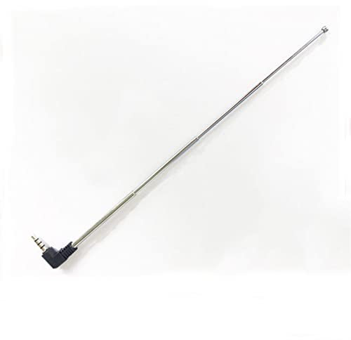 ARSMI 3.5. MM Plug-in Plug-in Plug Audio Anziano FM. Dedicato FM. Antenna telescopica telescopica a Rotella Radio Antenna walkie-Talkie (Color : White)