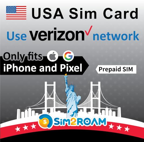 USA Verizon SIM-kort 28 dagar|Obegränsad amerikansk 5G/4G LTE höghastighetsdata/samtal/SMS|500MB/daglig data i Kanada och Mexiko|25 GB Internetdelning med hotspot|Påfyllningsbar! – Bästa mottagandet