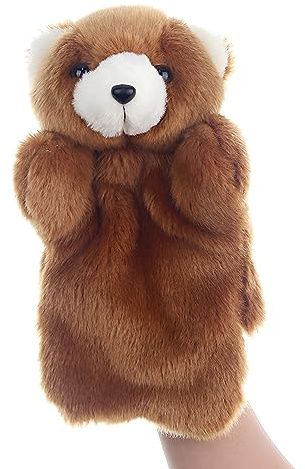 LOMTRATS Marionnettes à Main Animaux en Peluche Jouets pour Faire Semblant de Jouer imaginatif Cadeaux de Narration pour Les Enfants