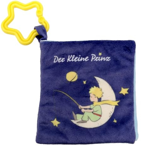 Mea-Living Der Kleine Prinz Knisterbuch, 12 x 12 cm, Sensorisches Spielzeug für Babies