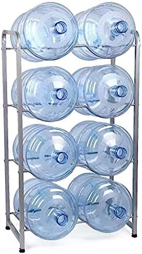 Dispenser per Dispositivo di Raffreddamento dell'Acqua Porta-caraffa per Dispositivo di Raffreddamento dell'Acqua da 5 galloni 8 Bottiglie Porta-caraffa per Acqua da Pavimento a 4 Livelli RI