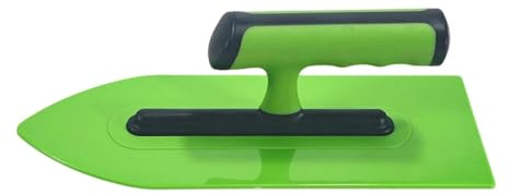 perfk Cazzuola per Intonaco, 10 Pollici, Utensile Manuale per Cartongesso E Cemento, Punta quadrata