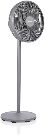 Princess Ventilatore a piantana - Design elegante - 30 W - Potente, Silenzioso, Basso consumo - Diametro: 44 cm - Oscillante - 12 velocità - 354822