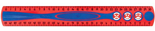 Maped - Règle Kidy Grip - Règle 30 cm - Système anti-dérapant - Sans phtalate - Coloris aléatoire
