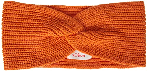 s.Oliver Damen Stirnband Stirnband, 2360 orange, 1