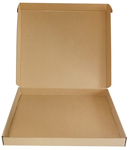 435×423×43mm Boîtes postales pour petits colis Boîtes en carton ondulé pour l'expédition, Boîte d'expédition postale brune pour les petites entreprises, le stockage ou l'emballage de cadeaux (5 Pcs)