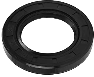 QUARKZMAN 32 x 52 x 7mm TC Olio Sigillo x Gomma Doppio Labbro per Moto Alberi Motore e Pompe Idrauliche, [Nero]