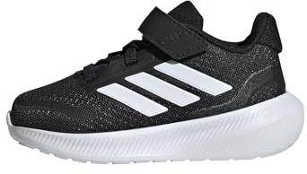 adidas Unisex Kids RUNFALCON 5 Shoes Kids, Core Black/Cloud White/Cloud White, 10.5 UK Child