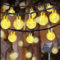 LQWELL® Solar Fairy Lights for Outdoor Garden, Solar Chain Light Crystal Balls 100LED 16M IP44 8 Modes Fairy Lights for Outdoor/Indoor Garden Patio Balcony Wedding Window (Warm White)