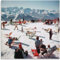 LATAFA Slim Aarons Poster Moderne Fotografie Wandkunst Slim Aarons Drucke Slim Aarons Malerei Leinwand für Wohnzimmer Dekor Bild 50x50cmx1 Kein Rahmen