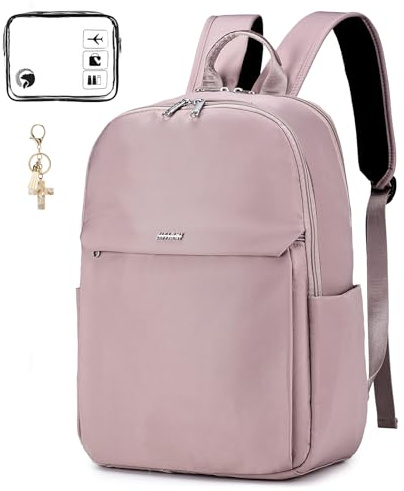 SPAHER British Airways Kabinväska 40x30x15 Reseryggsäck Handbagage Laptop Ryggsäck 15,6 Tum Vattentät Skolryggsäck Lättviktsryggsäck Ledig Ryggsäck Herr Dam för Resor Dagligen Affärer Rosa