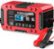 Autobatterie Ladegerät, 12V/6A Smart vollautomatische KFZ Batterieladegerät mit Temperaturkompensation für Auto LKW Motorrad Rasenmäher Boot Marine Batterien Rot (RED)