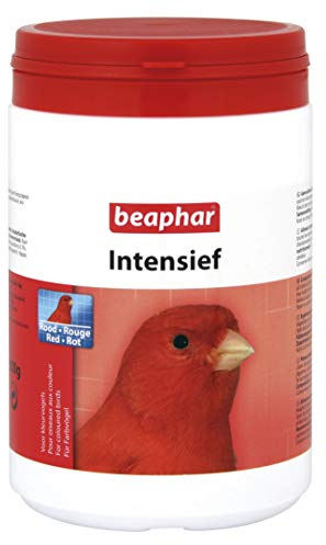 BEAPHAR - Intensiv Rot - Futterergänzung Für Rote Vögel - Intensiviert Die Rotfärbung Aller Farbigen Vogelarten - 500 g