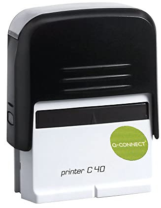 Q-Connect Voucher for Custom Self-Inking Stamp 57x20mm KF02112