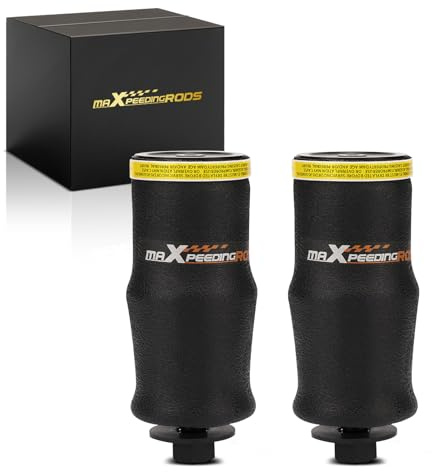 maXpeedingrods 2PCS Cab Air Ride Suspension Spring Bag for Peterbilt 379 Trucks 29-03200 Replace for Firestone W02-358-7036