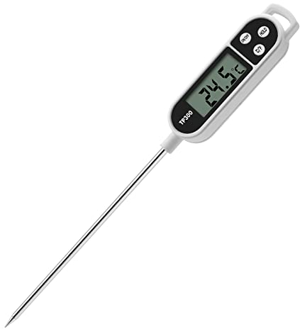 Govvay Cooking Thermometer, Display Digital Kitchen Thermometers, Digital Meat Food Thermometer Instant Read, Test the Temperature For Kitchen Cooking BBQ, Meat, Milk, Water