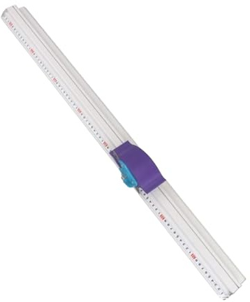 Règle de piste de positionnement de coupe en aluminium, règle de coupe-papier Photo, 100CM