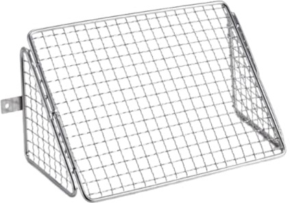 MagiDeal Rejilla de tuberías antibloqueo, malla protectora para hojas, malla coladora de hojas a prueba de óxido para balcón, techo, tubo de, suelo, 25 X 12.5 X 13 Cm