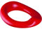 Keramag WC-Sitzring Baby rot, rot, 573338000