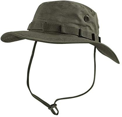 Commando Industries Cappello Militare con Visiera - Esercito USA - Vari Colori e Taglie Disponibili - Verde Oliva, XL