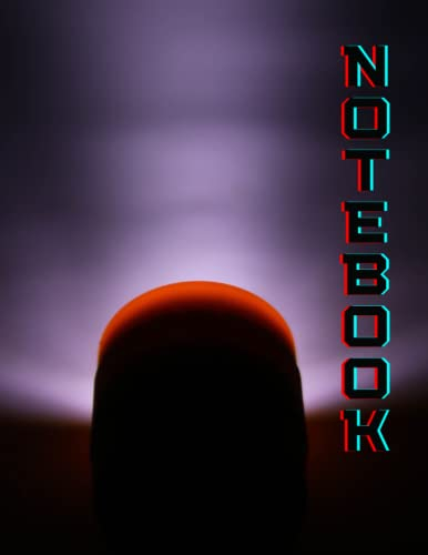 NOTEBOOK: Flashlight beam shinning up into the dark starless night. Take this with you on your backpacking, camping, or hiking to record the night ... as a gift to your adventurous night owls. .