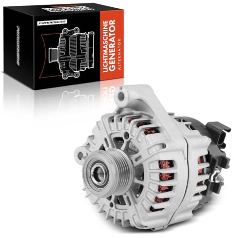 Frankberg Générateur d'alternateur 180 A compatible avec 1er F20 114d 116d 118d 120d 125d 2010-2019 Série 3 F30 F80 316d 318d 320d 325d 2011-2018 Remplacement # 12317823178 344 cm