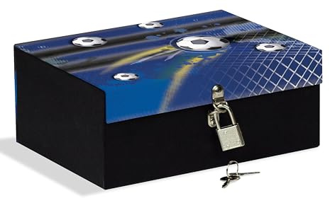 Låsbox 18,5 x 14 x 7,5 cm perfekt för hemligheter, smycken och figurer