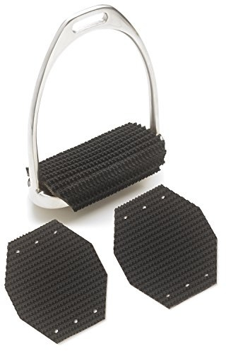 Millenium Super Comfort Wrap-Around Stirrup Iron Pads, Black, 5
