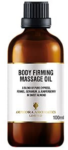 Amphora Aromatics Body Firming Massage Oil 100ml - Glass