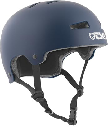 TSG Helm Evolution Solid Color, Blau(satin blue), S/M, 75046