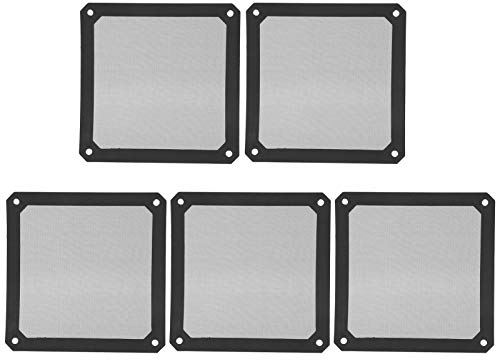 PC-kylare, fläktfilter PVC magnetisk dator nätram dammfilter dammskydd 12 x 12 x 5