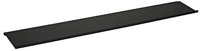 Linero MosaiQ Obere Ablage lang 585 x 107 x 8 mm schwarz matt/Reling/Relingsystem/Kesseböhmer