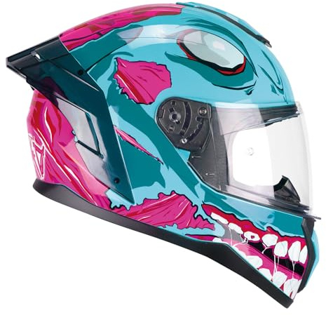 CGM 330U RIOT UNDEAD Azzurro Rosa S