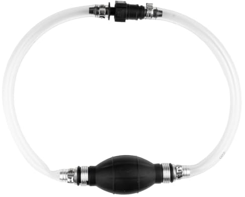 Diesel fuel pre-fill exhaust pump tool with fuel line, fuel system exhaust tool, suitable for gasoline, diesel, exhaust emissions, compatible with Ford, PSA, Land Rover, Jaguar, Volvo and other models