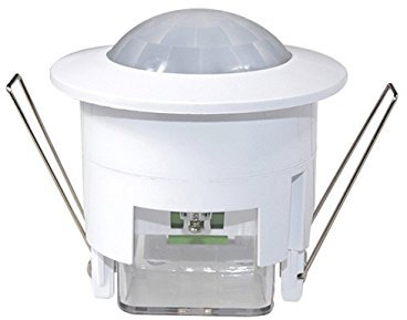 Maclean MCE20 Rilevatore Movimento Sensore PIR Angolo da Sofitto 360 Gradi Raggio 6m Auto Switch Autoaccendere Luce Sicurezza