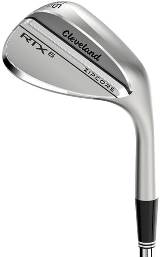 Cleveland Golf RTX 6 Zipcore Wedge, Tour Satin, 52 Degrees, Mid, Right Hand