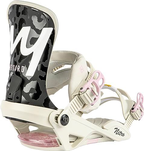 Nitro dam IVY '24 All Mountain Freestyle Freeride bindning snowboardbindning, X EIVY, S/M