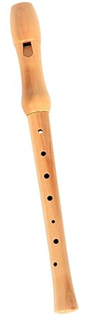 Blockflöjt Sopran Instrument Musikalisk 8-håls Träflöjt Lång Nybörjare Professionell Universal nybörjare sopran blockflöjt
