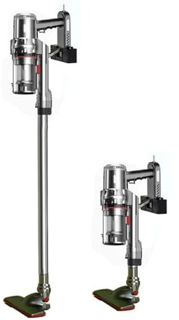 Aspiradora inalámbrica de 16000Pa, potente succión, portátil, recargable, recolector de polvo for suelo, barredora de alfombras Más potente y eficiente(With cable)