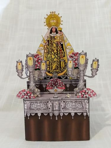 Recortable Virgen del Carmen.